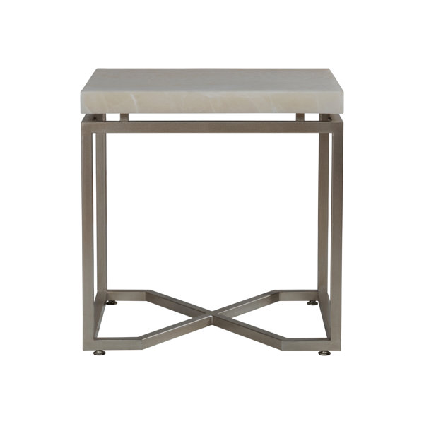 Artistica Signature Designs Stone Cross Legs End Table Perigold   Signature Designs Stone Cross Legs End Table 